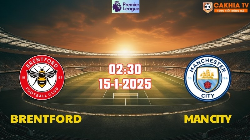 Brentford với Man City